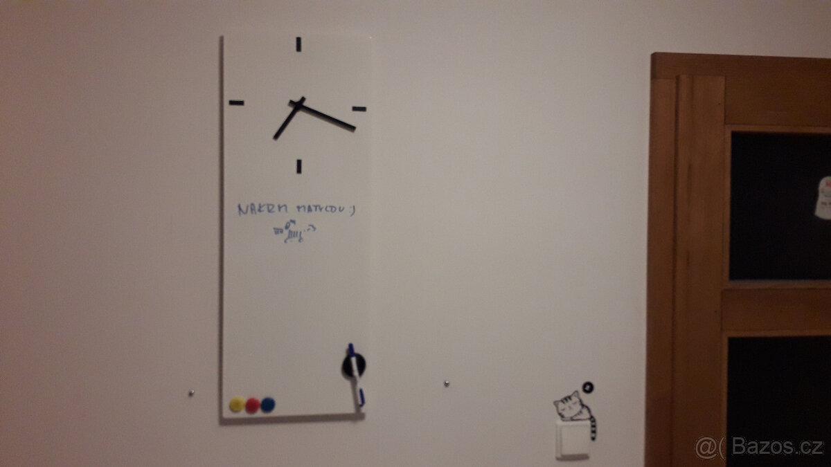 Magnetické hodiny s tabulí - 3