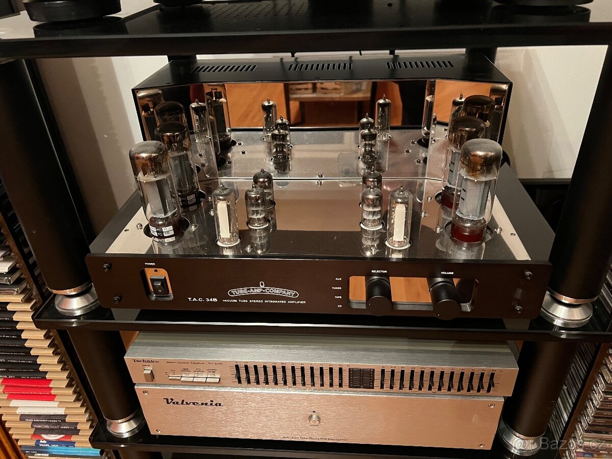 T.A.C. 34B zesilovač + TAD lampy - 3