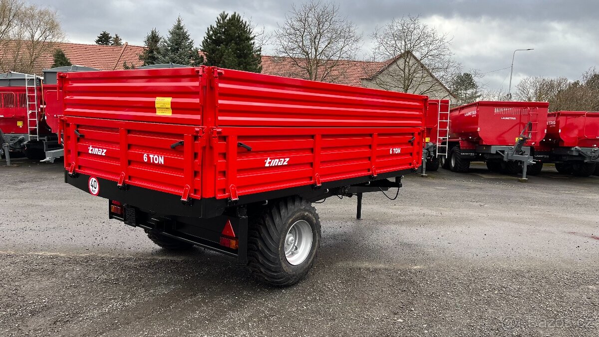 Traktorový návěs - nosnost 1,5 - 2,5 - 3,5 - 6 tun - 3