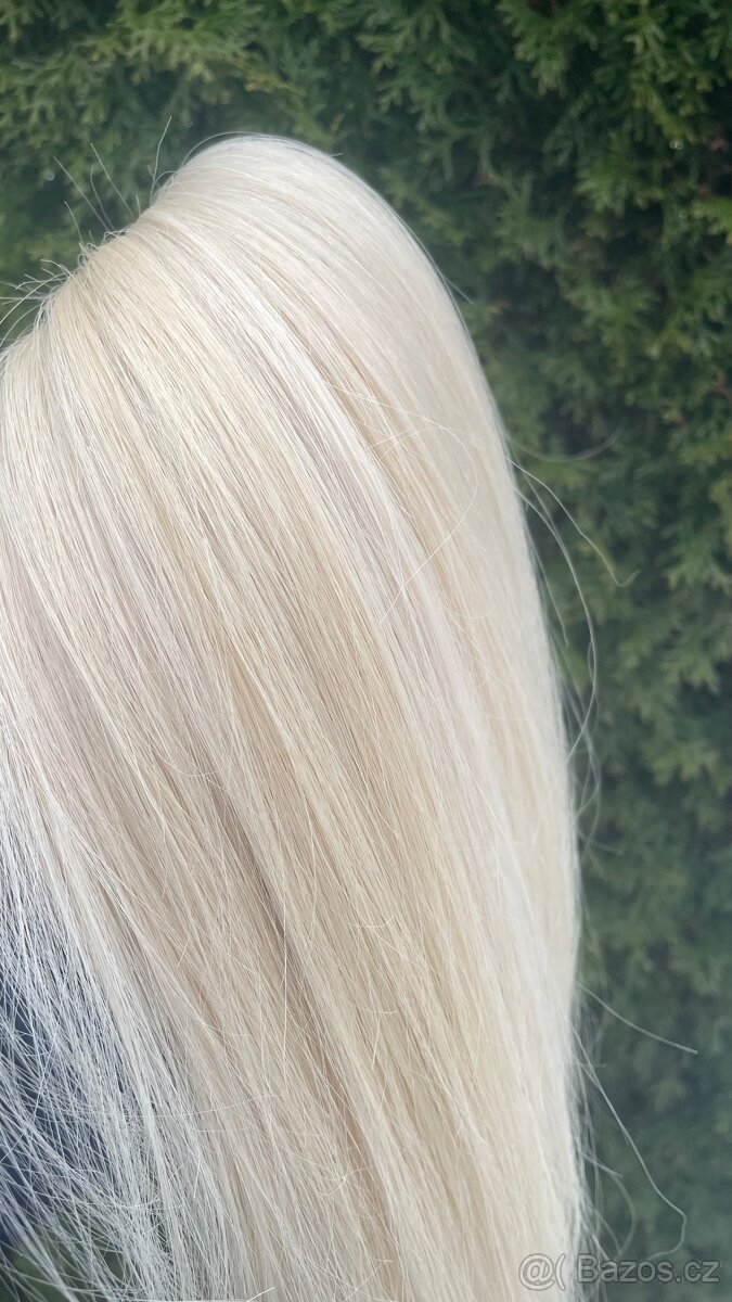 Středoevropské vlasy k prodloužení (50cm.230pr) - 3