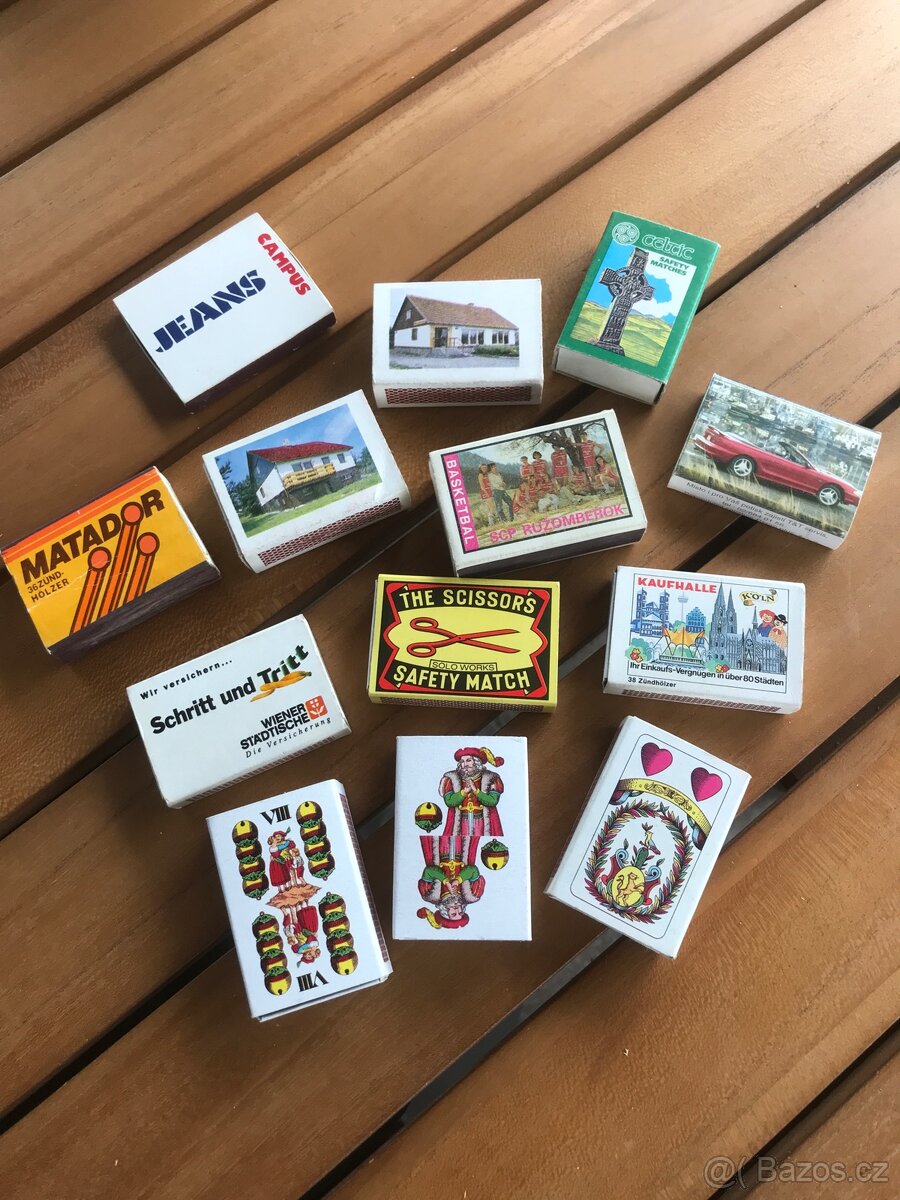 Zápalky z 90.let, 13ks - 3