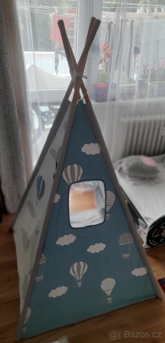 Dětský teepee stan – stylové a bezpečné místo na hraní – 55 - 3