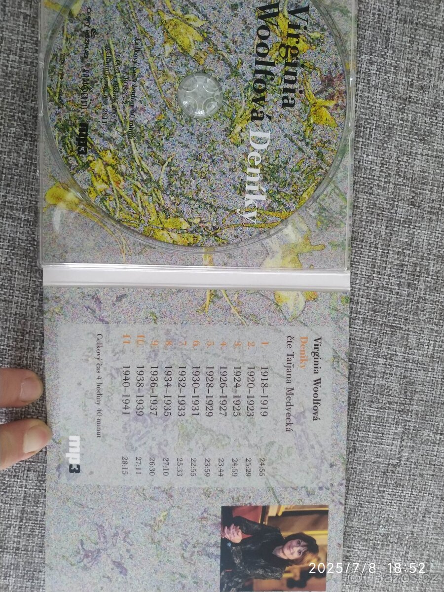 Virginia Woolf - mluvené slovo CD - 3