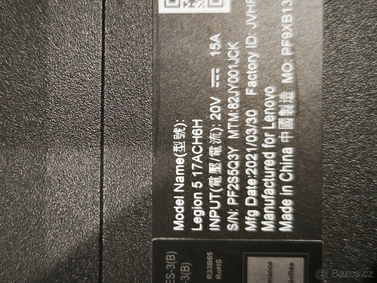 Lenovo Legion 5 RTX3060 - 3