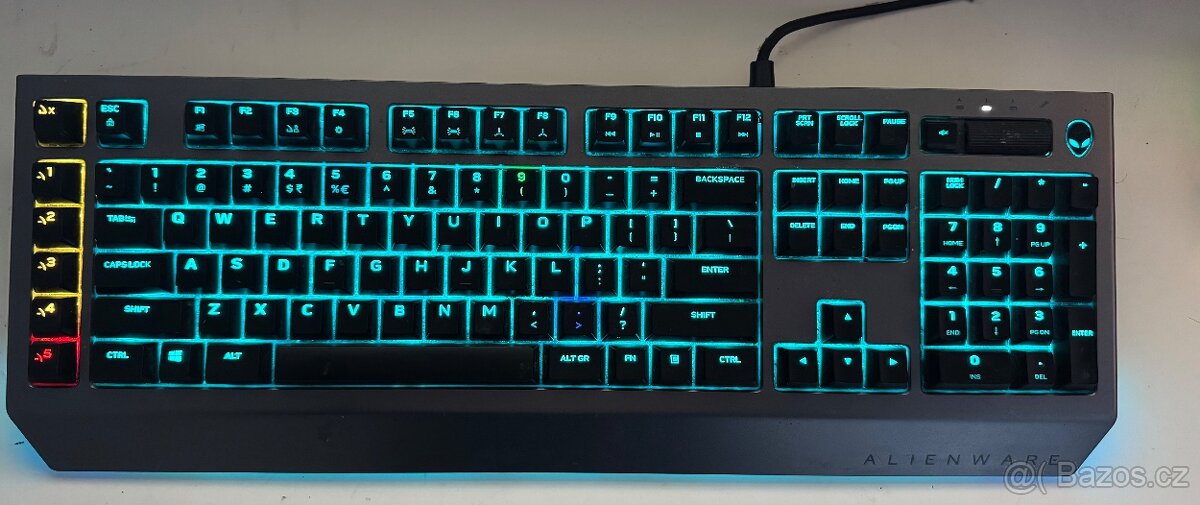 Herní mechanická klávesnice Dell Alienware AW768 - 3