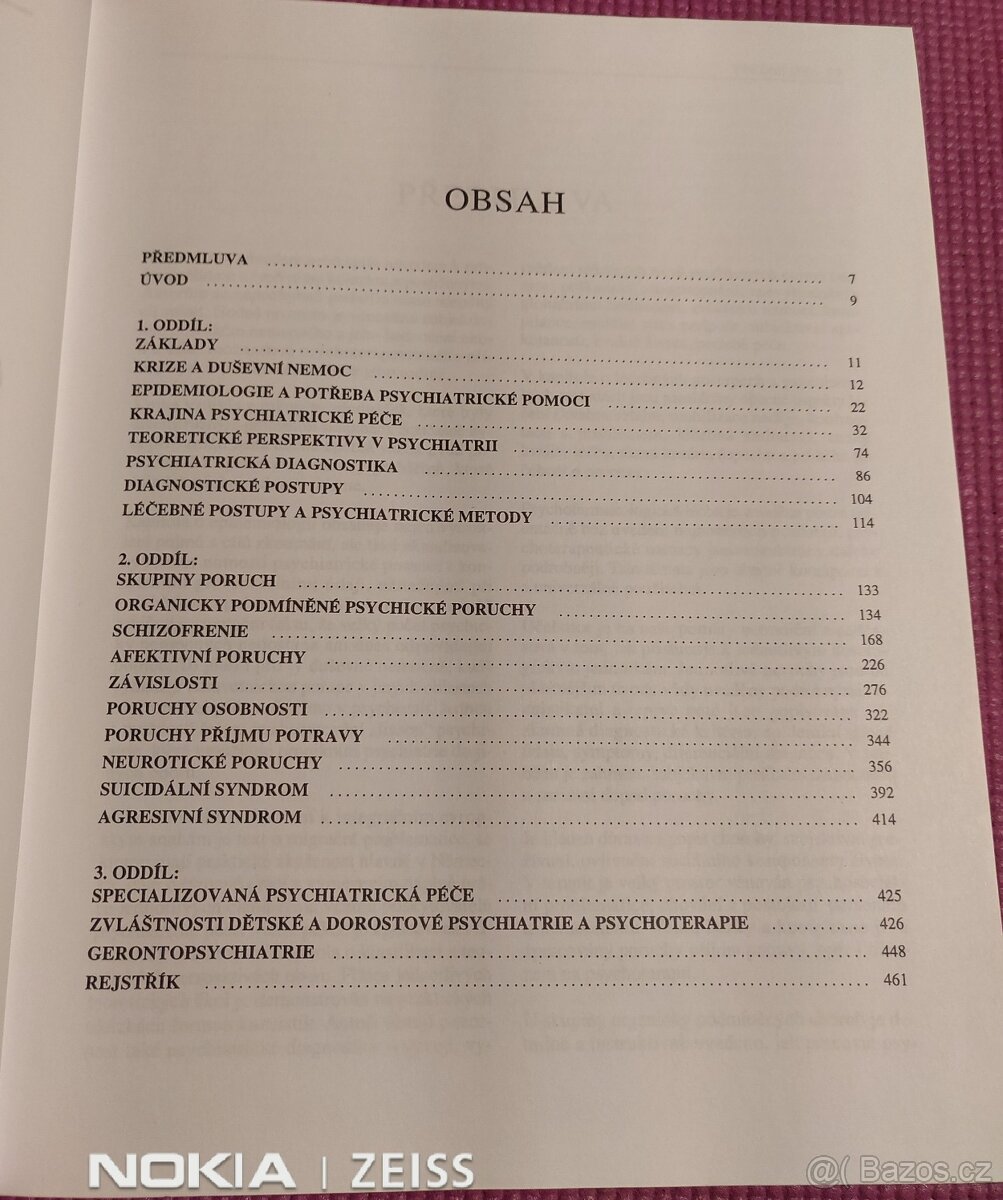 Psychiatrie učebnice pro studium a praxi - 3