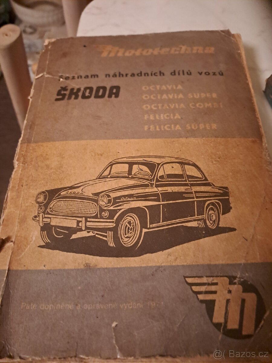 Knížky o autech Škoda - 3