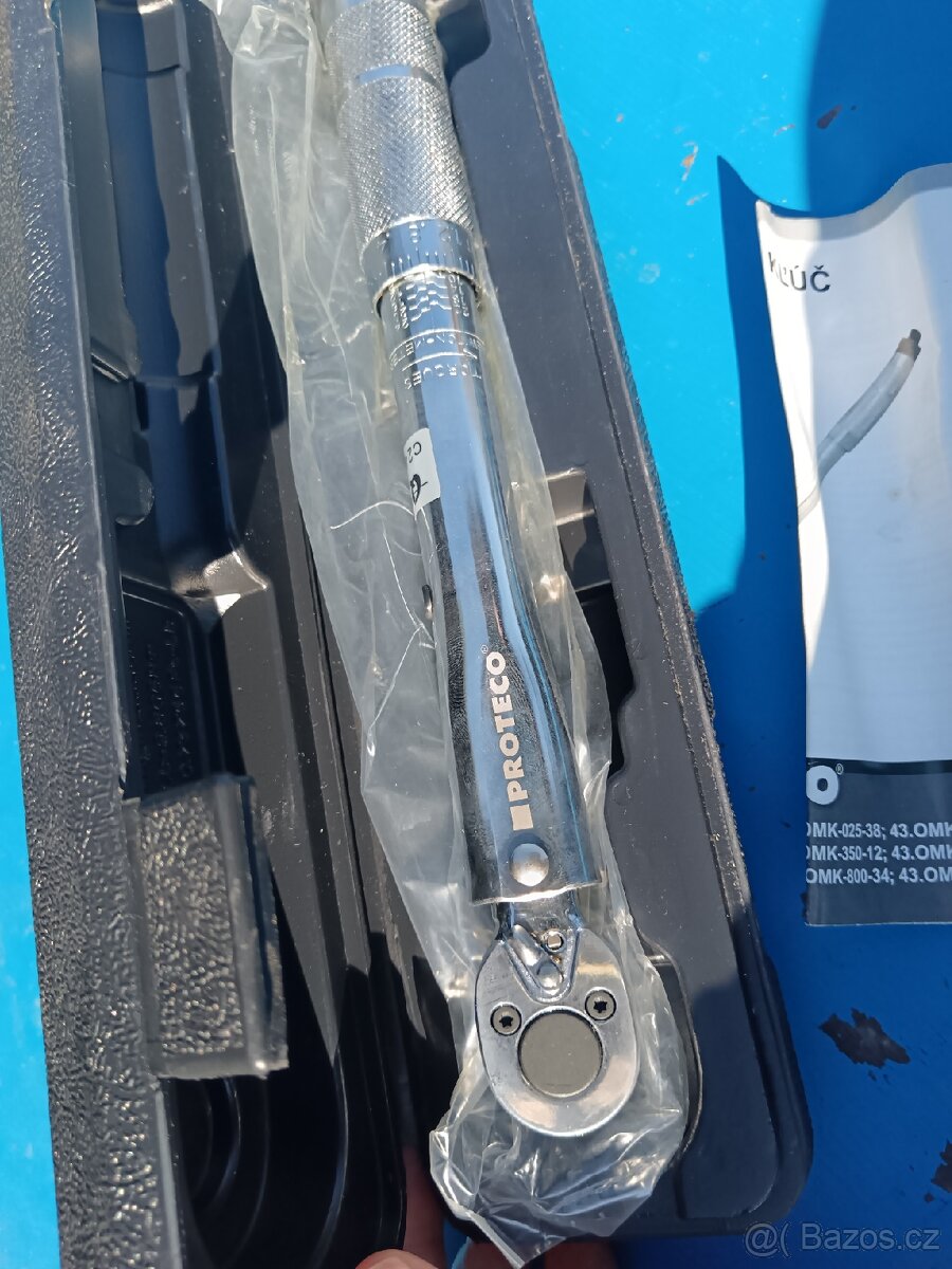 Momentový klíč Proteco 1/4 - 3