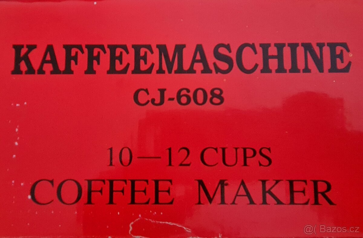 Kávovar Kaffeemaschine CJ-608 - 3