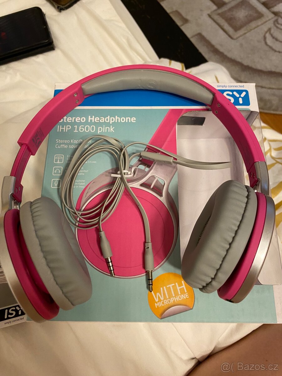 Sluchátka TDK ST100 růžová - 3