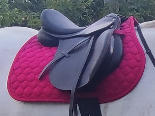 Podsedlová dečka růžová - 3