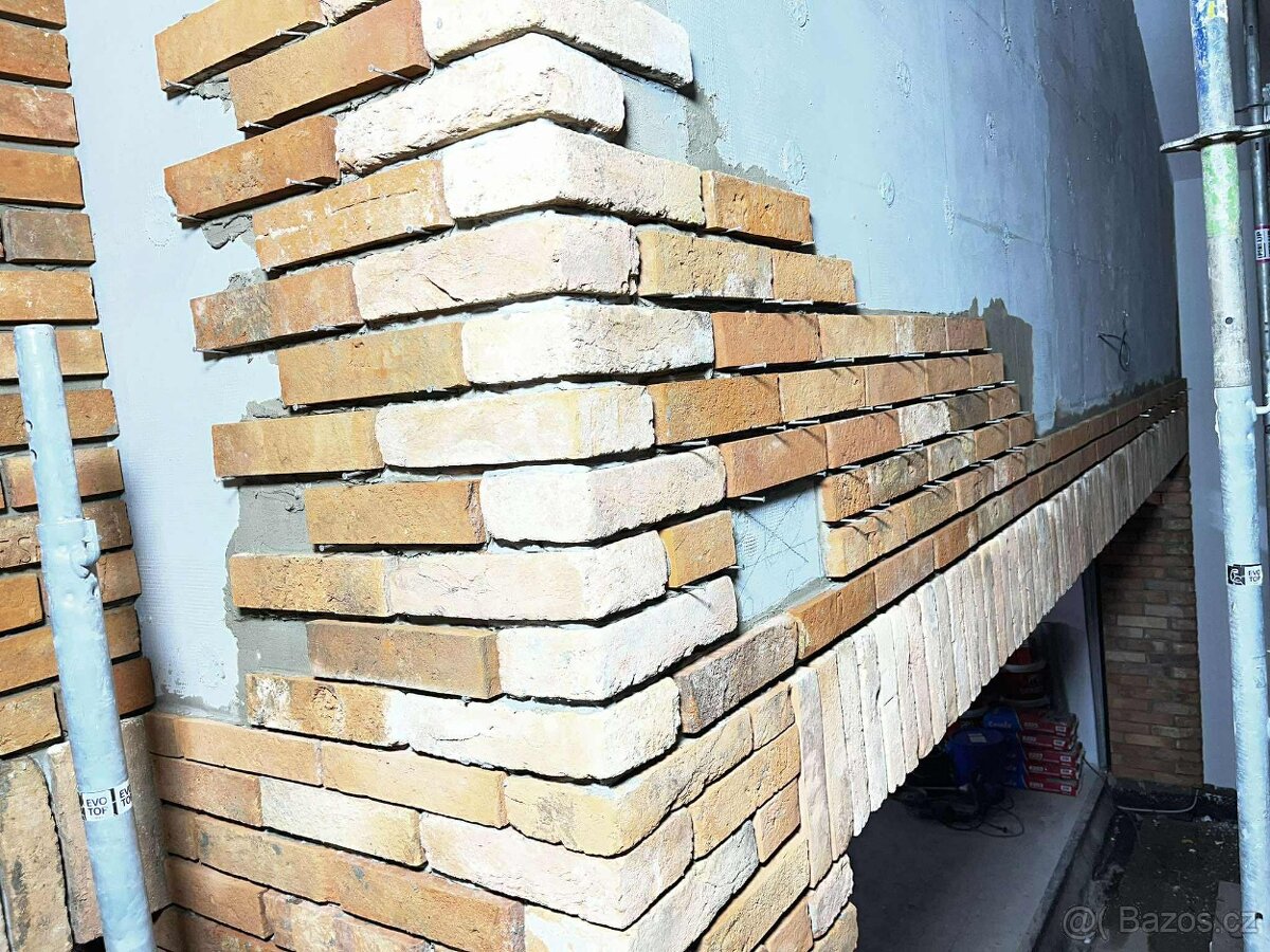 CIHLOVÝ OBKLAD ZE STARÝCH CIHEL - 3