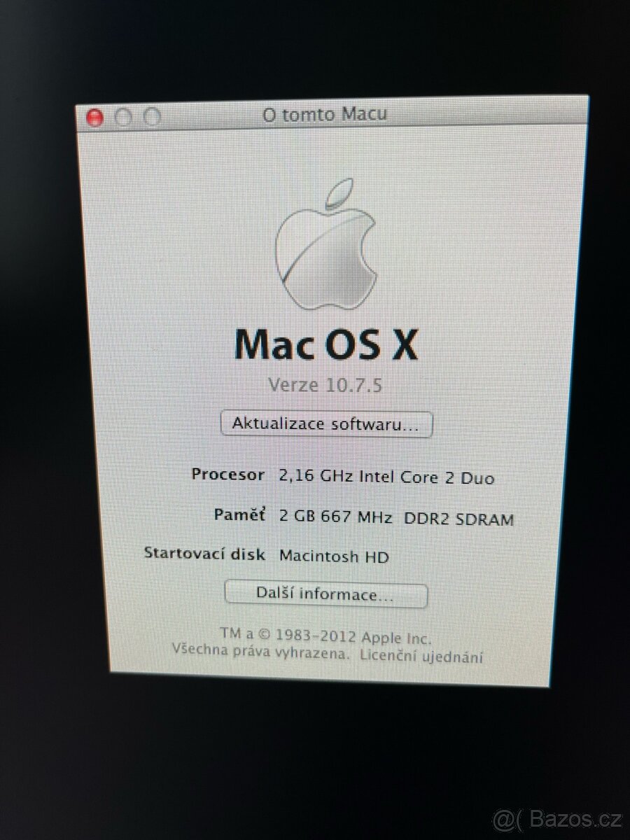 Apple iMac 24 Intel White - 3