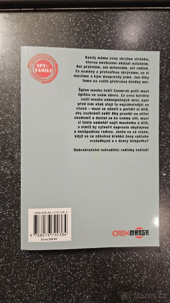 Kniha manga Spy x Family 1 - 3