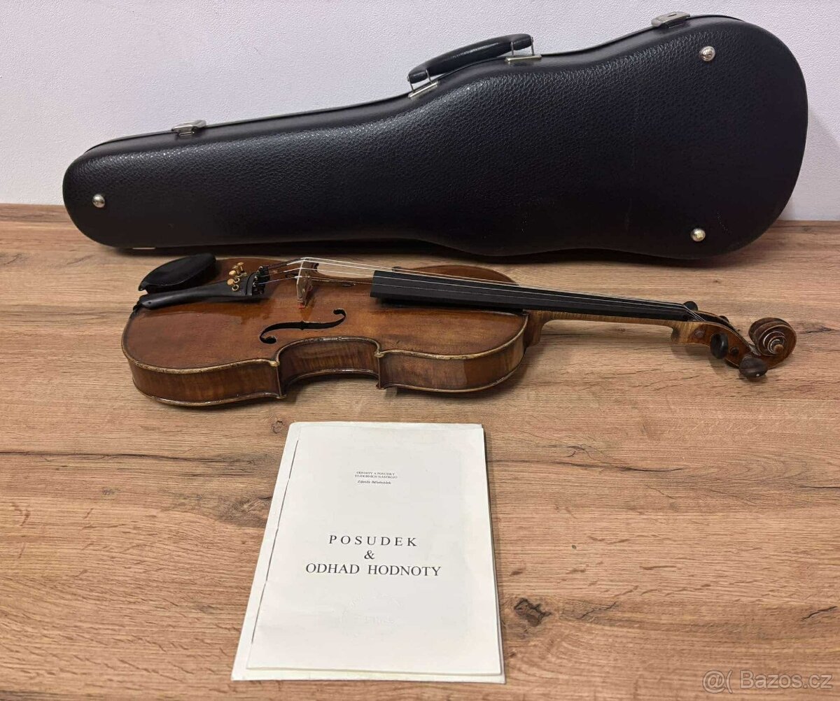 Housle Johann Homolka 1877 - 3