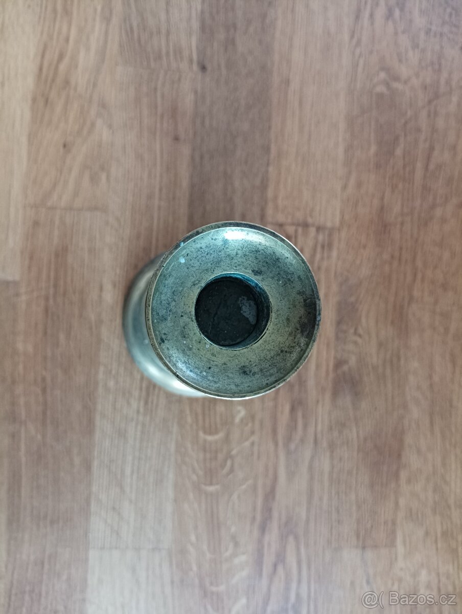 MOSAZNÝ EMPÍROVÝ SVÍCEN BIEDERMAIER 19. STOLETÍ FRANCIE - 3