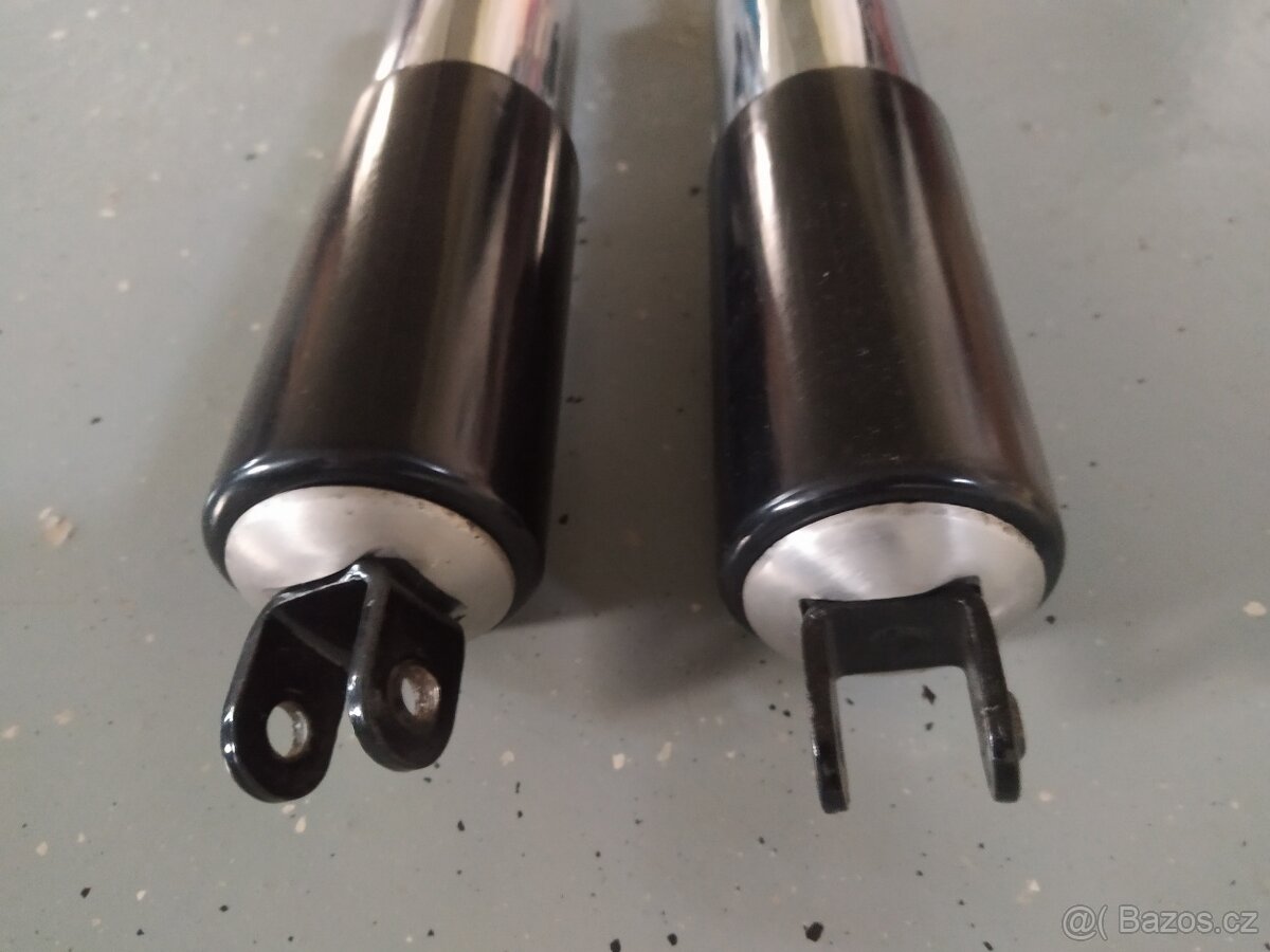 JAWA, CZ, zadní pérování - 3