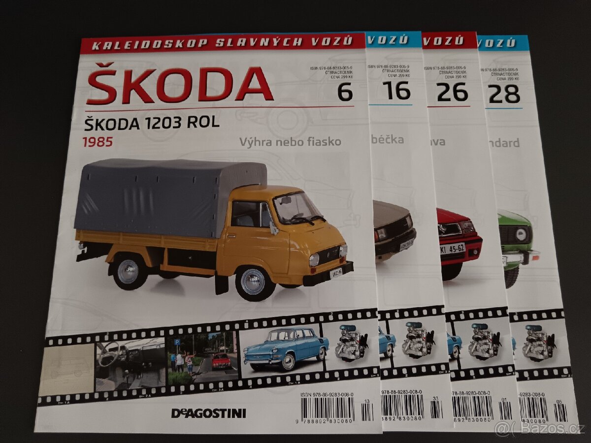 Časopisy Rally, Škoda, Rychle a Zběsile, Kultovní - 3