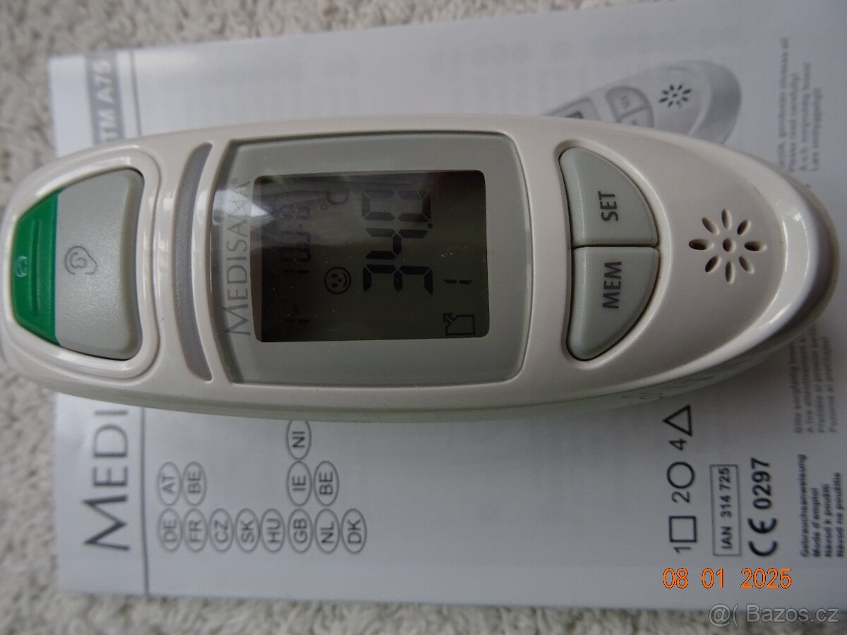 Multifunkční infračervený teploměr MEDISANA TM 750, 6v1 - 3