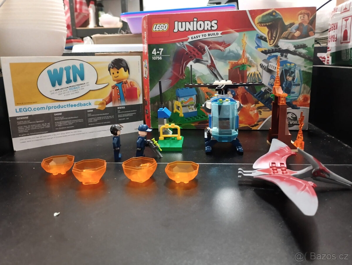 LEGO Jurassic World 10756 Pteranodon Escape +návod +box - 3