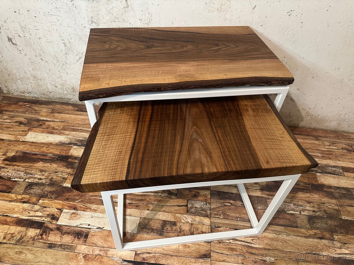 Ořechové konferenční stolky - 3