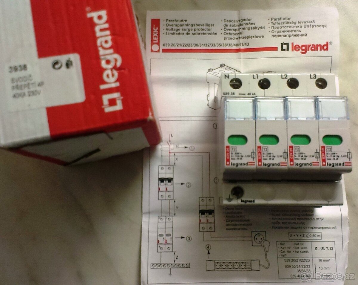 Legrand SVODIČ PŘEPĚTÍ 4P - 3