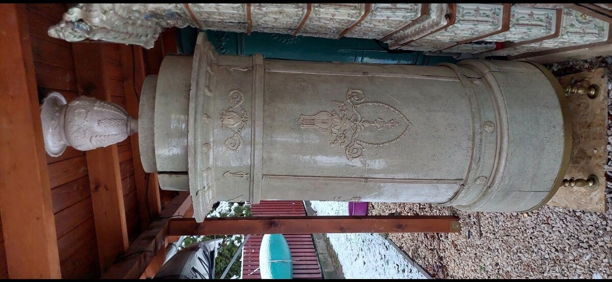 Kachova kamna starozitná - 3