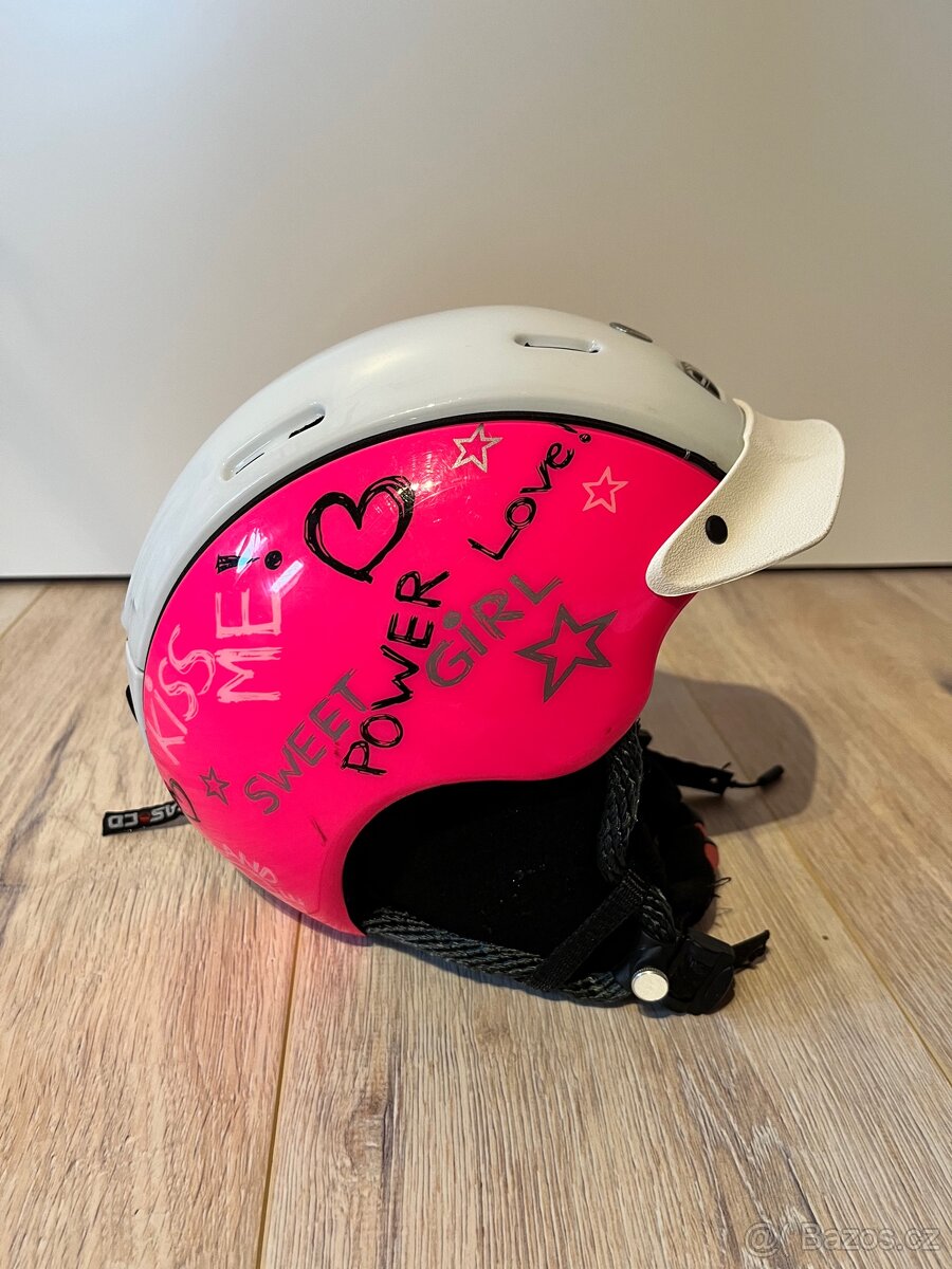 Lyžařská helma CASCO + brýle Salice - 3