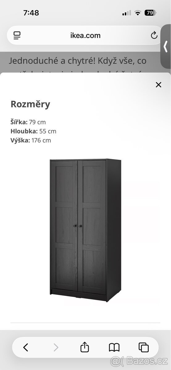 Šatní skříň Ikea - 3
