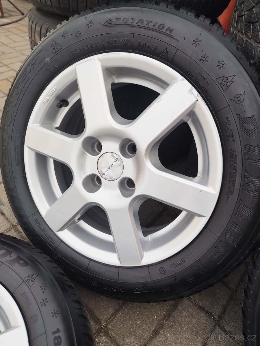 ALU 4x100 r15 ALUETT + PNEU - 3