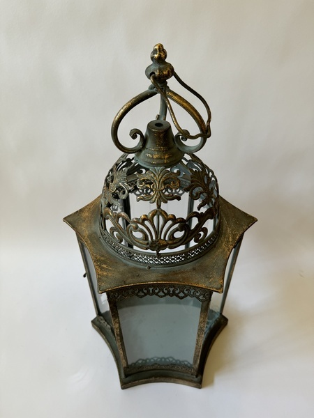 KOVOVÁ LUCERNA 57 cm - ORNAMENT - 3