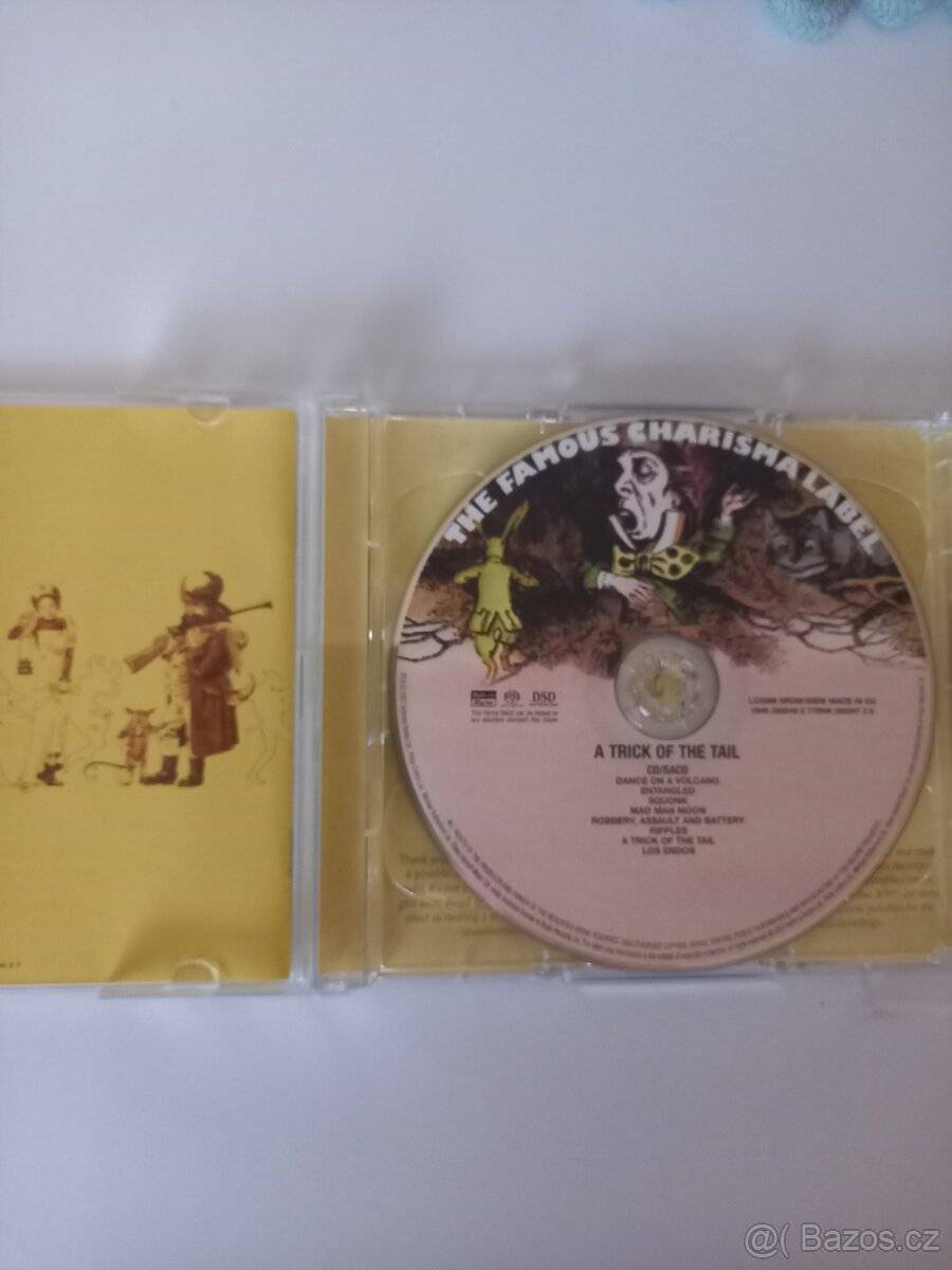 Prodám cd, sacd, plus dvd Genesis - 3