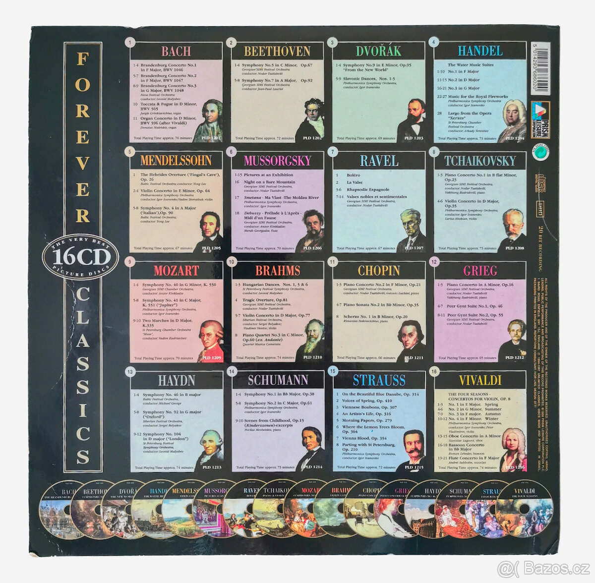 Forever Classics – Velká kolekce 16 CD klasické hudby - 3