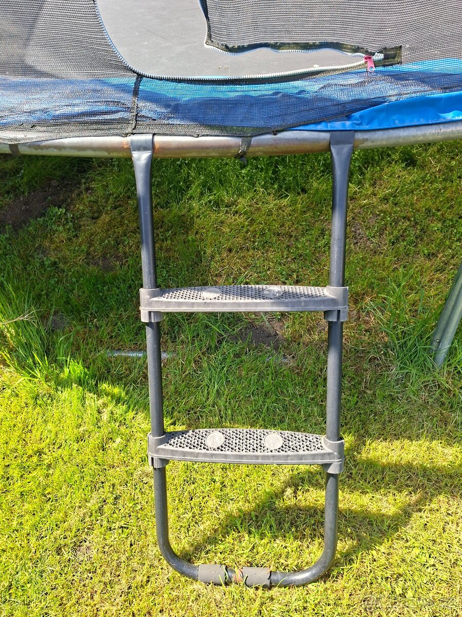 Trampolina 460 cm prumer,LEVNĚ,nabídněte - 3