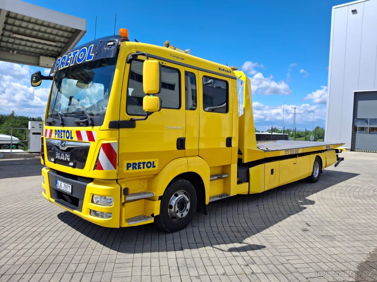 MAN TGL 12.250 odtahovka, doublekabina 2020 diesel
