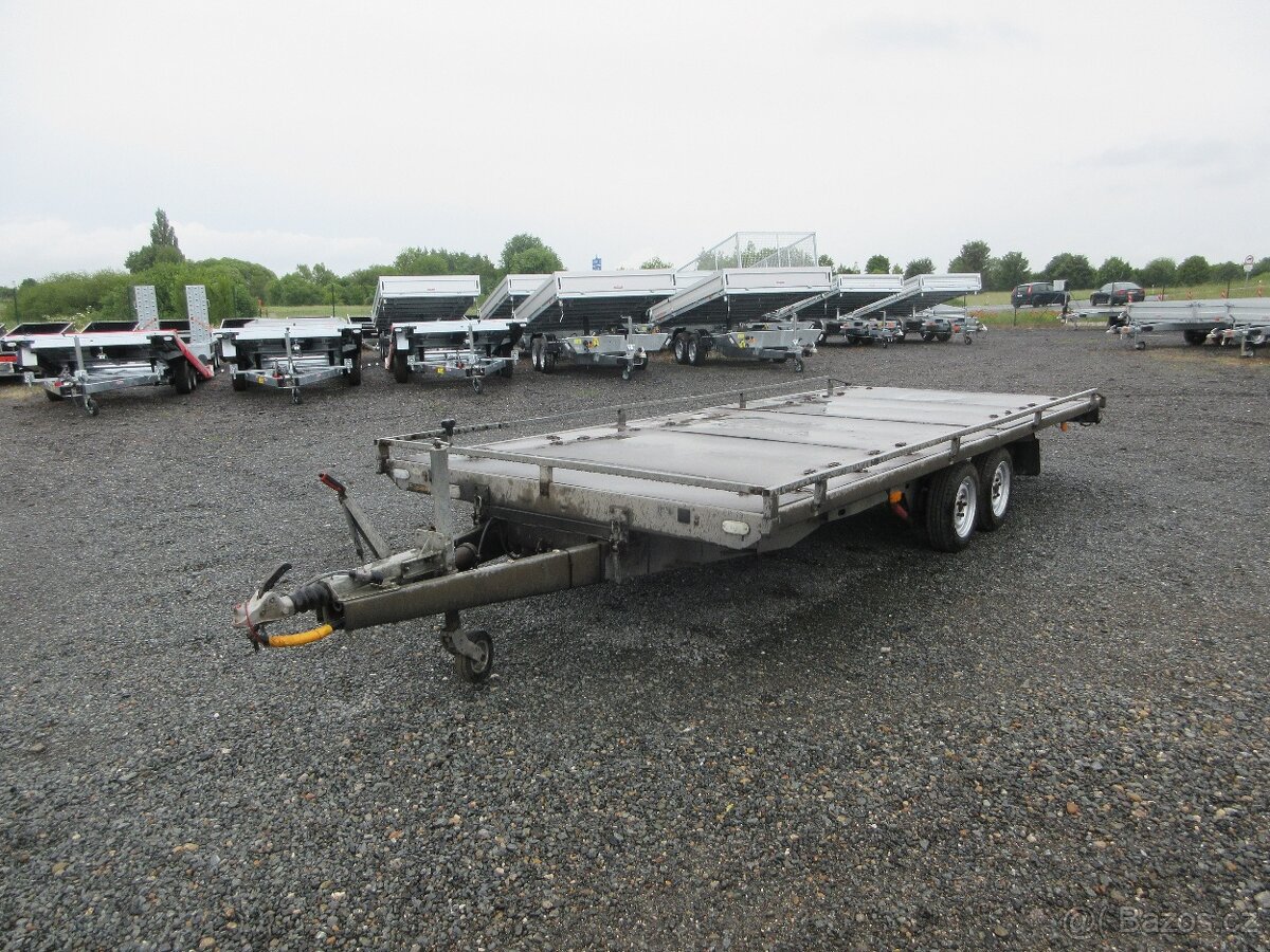 Hydraulicky sklopný přívěs AD 2,8t 5,17x2,09