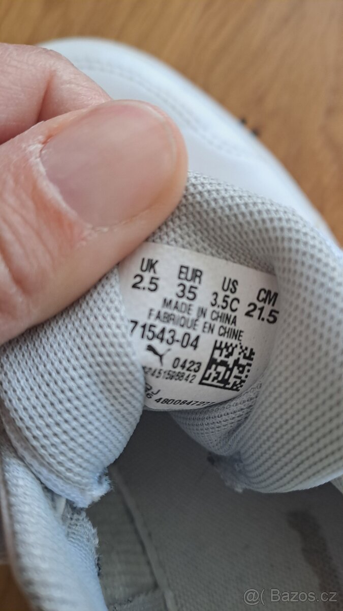 Puma bílé tenisky, vel. 35 - 3