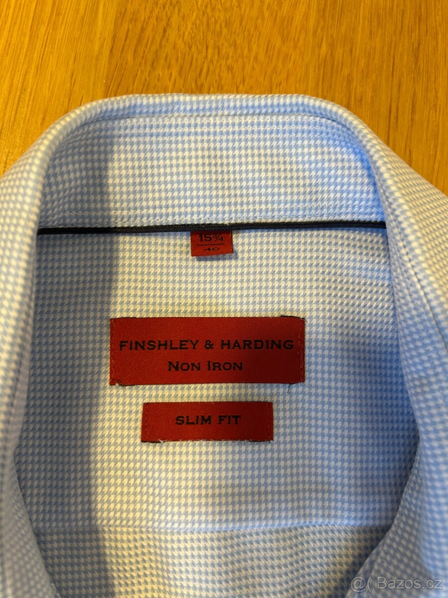 Modro bílá košile - 3