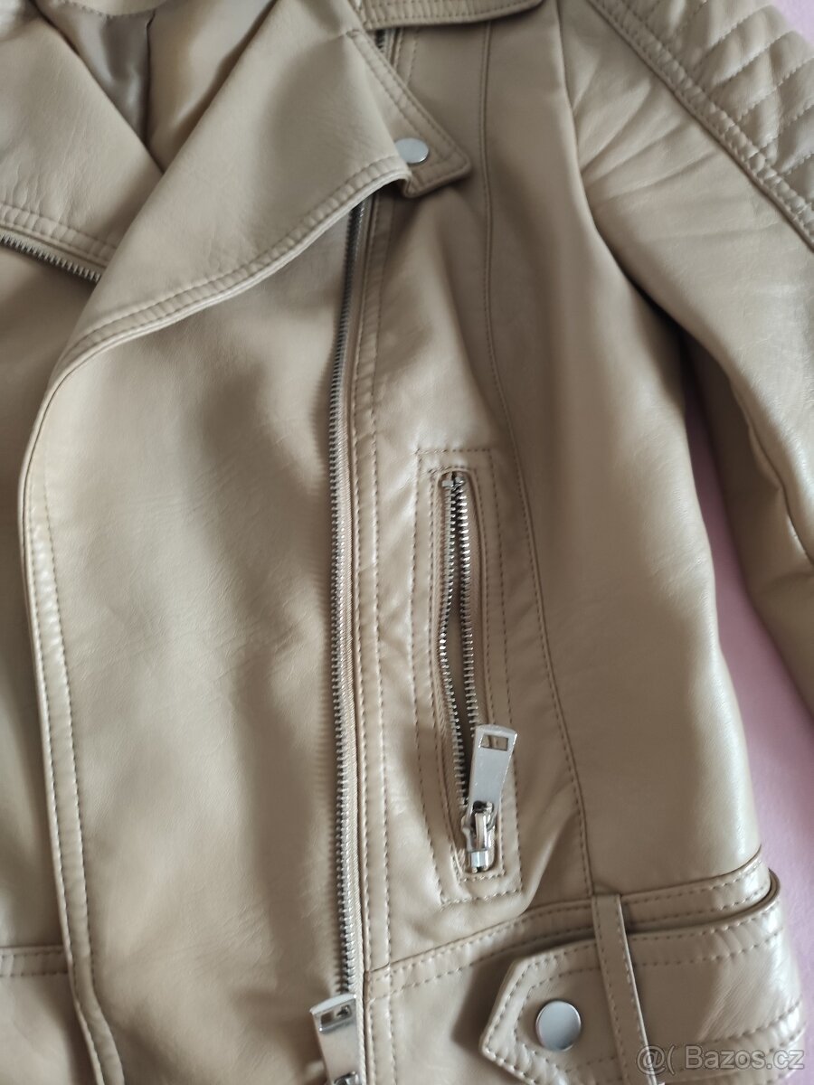 Béžová bunda vel.34 - 3