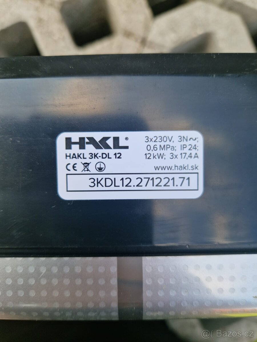 HAKL - průtokový ohřívač - 3