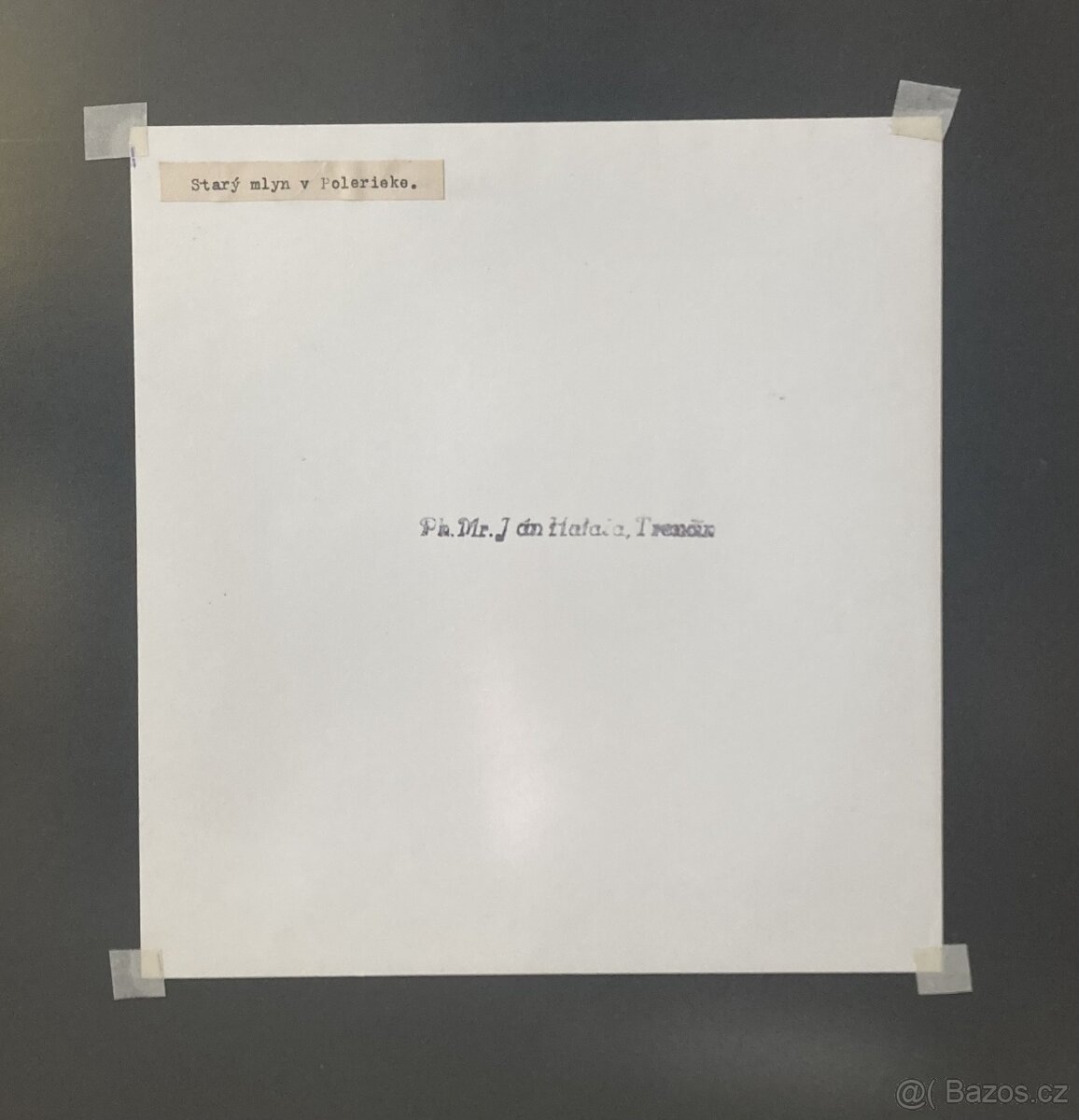 Ján Halaša - Starý mlyn v Polerieke, okolo 1935 - 3