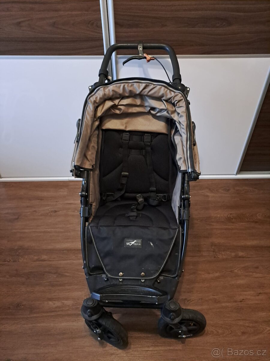 Dětský kočárek TFK, dvojkombinace, zdarma doplňky a vybavení - 3