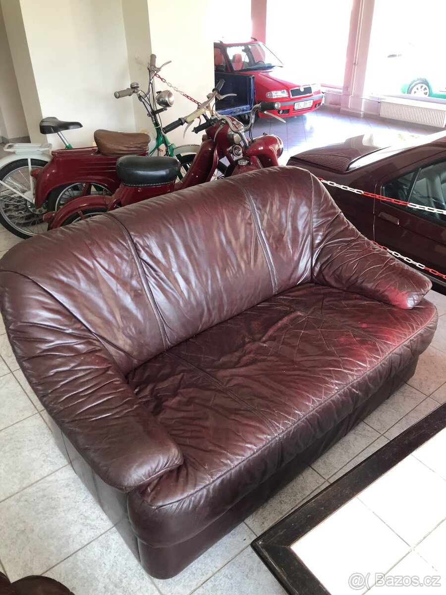 Kožená sedačka - 3