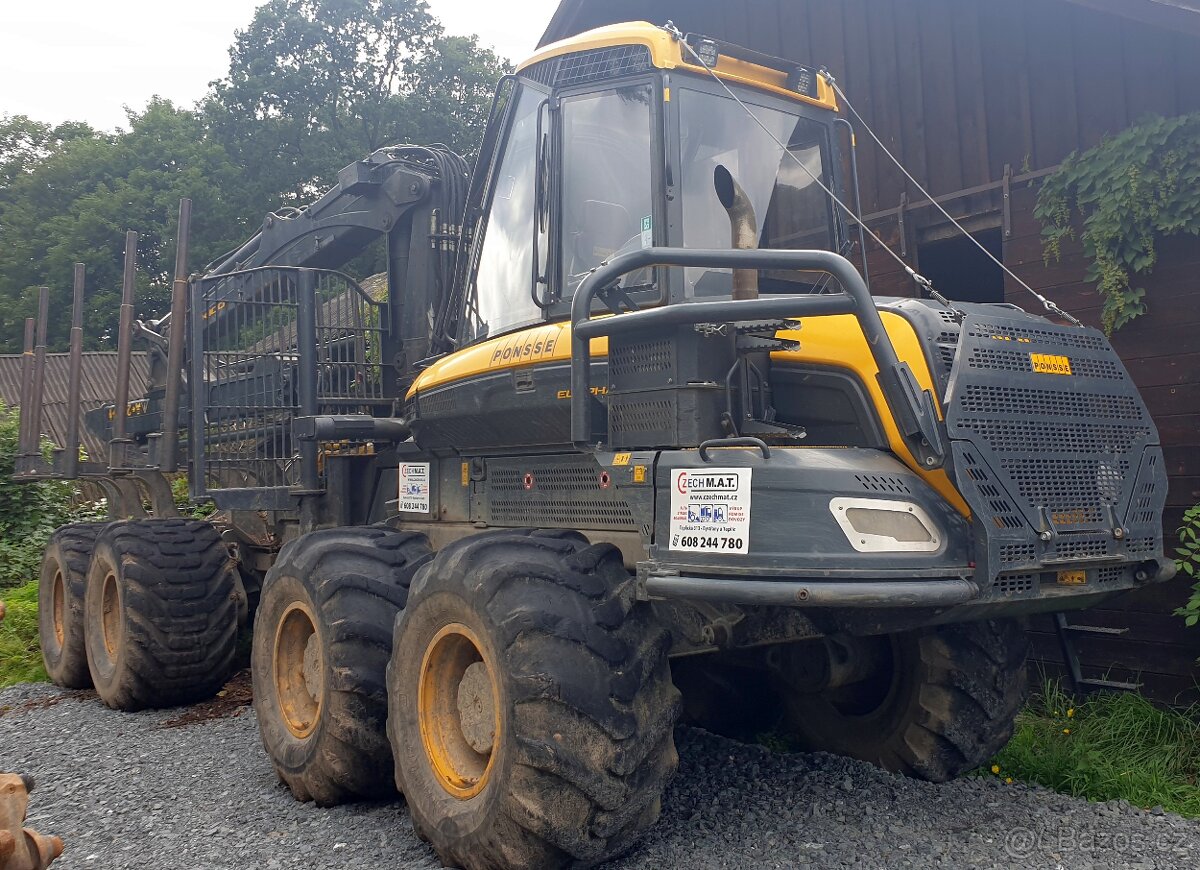 22.8t vyvážečka PONSSE Elephant 8W forwarder les rok 2016 - 3