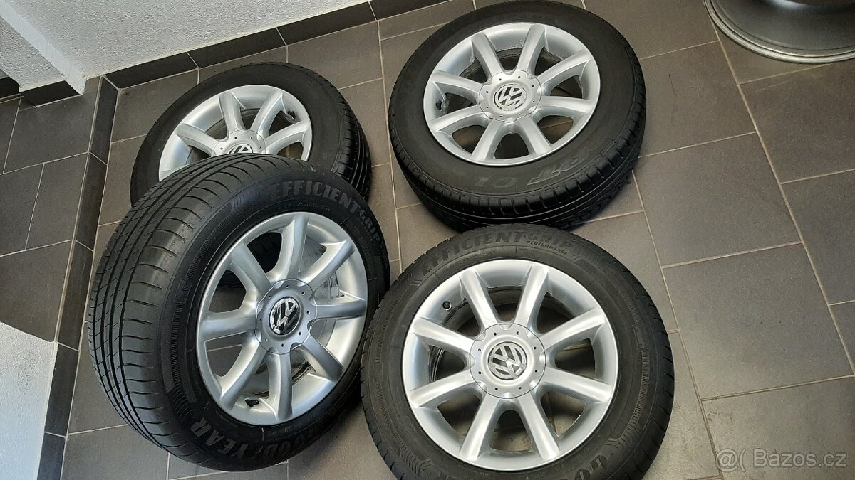 Alu kola VW-Passat 7Jx15 ET-37- 205/60R15-91V - 3