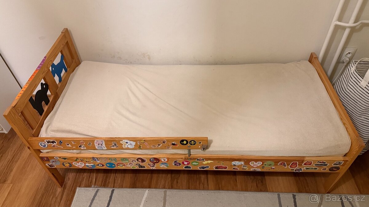 Dětská postel 160x70 cm včetně matrace - 3