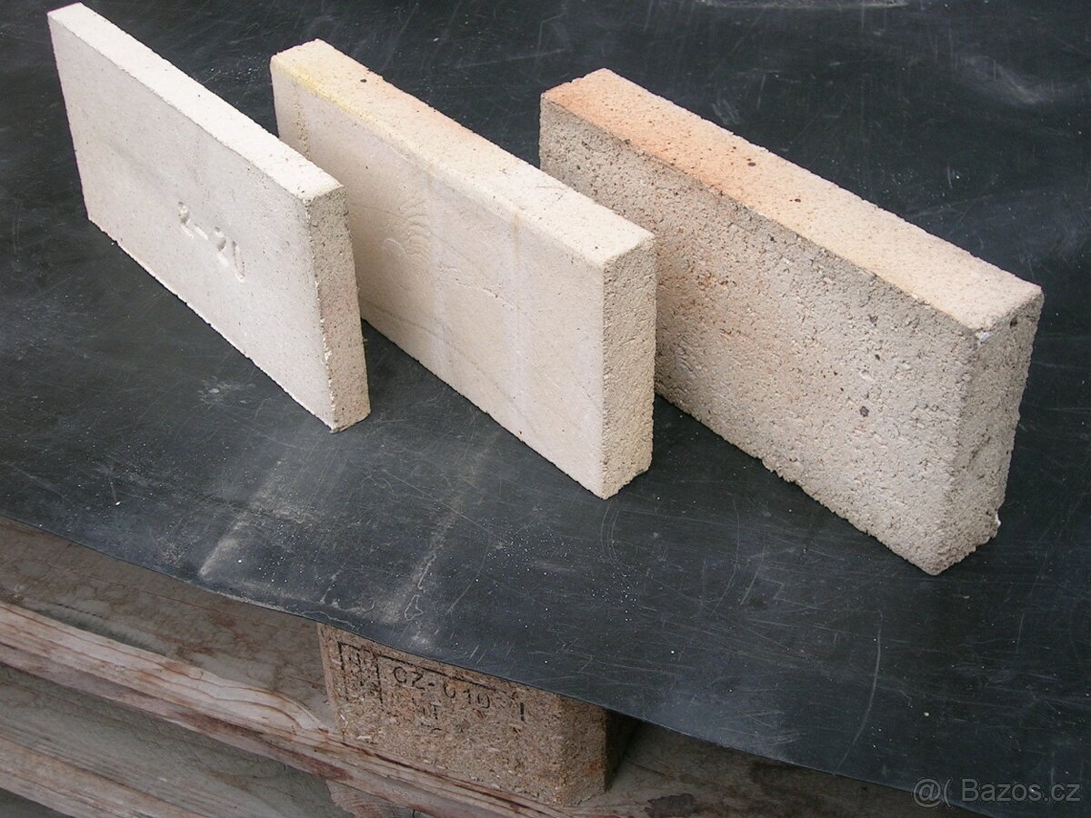 Šamotové cihly - plátky - 3