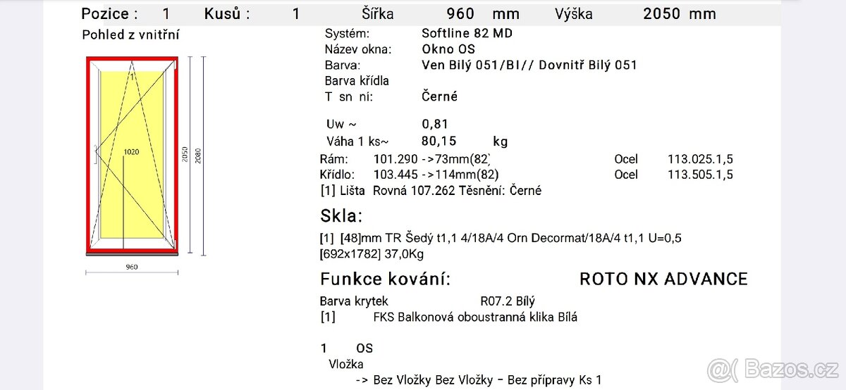 Balkónové dveře - 3