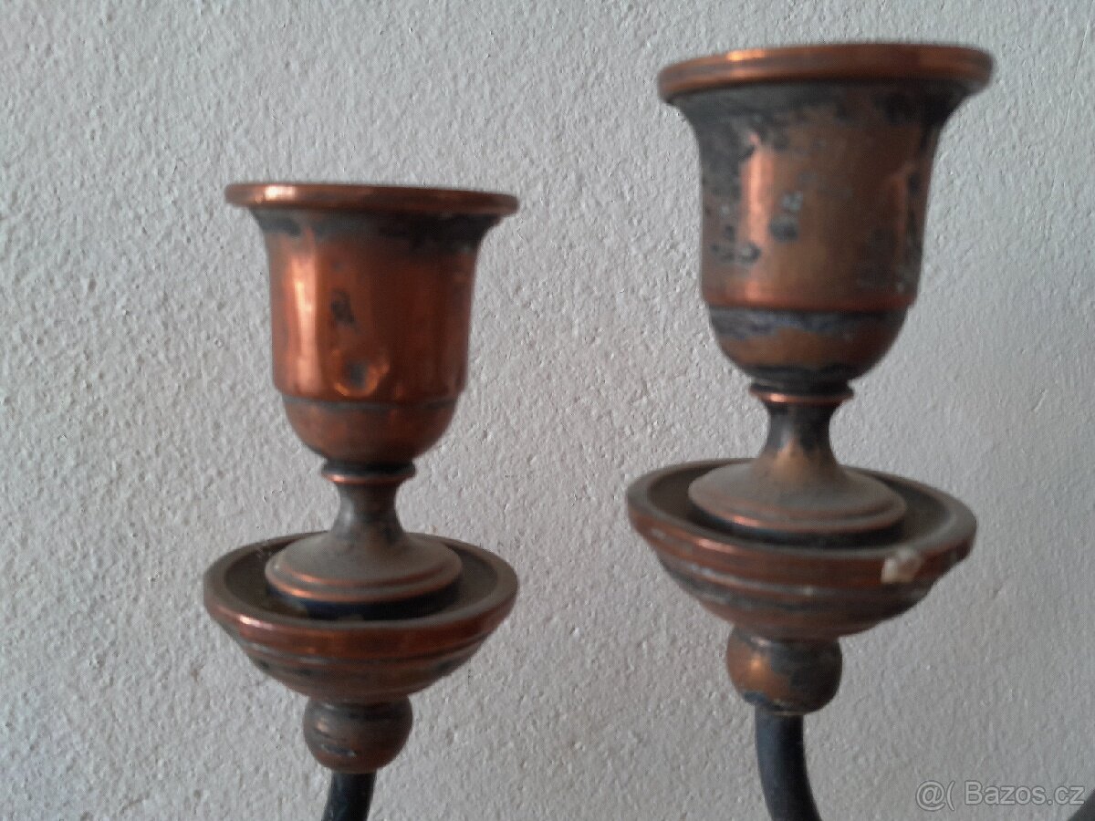 Staré svícny 19.století - 3