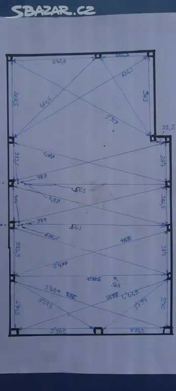 Montovaná hala 22m x 6m - 3